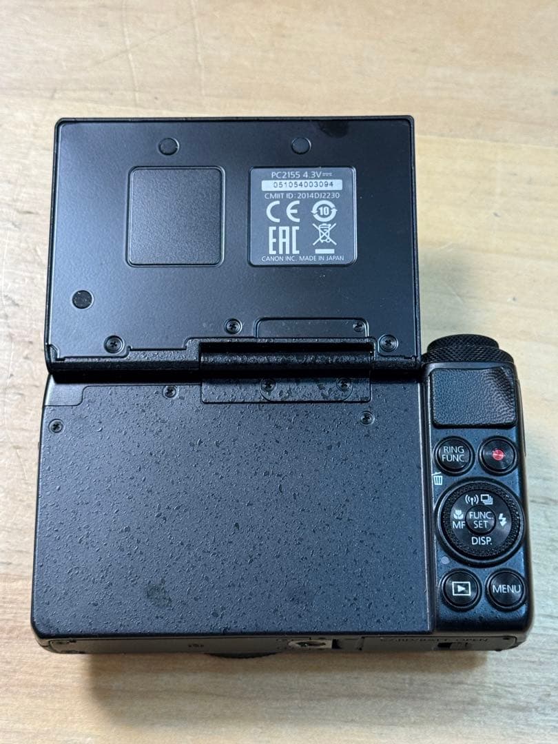 【サボ店舗様】Canon PowerShot G7 X 本体　ジャンク品