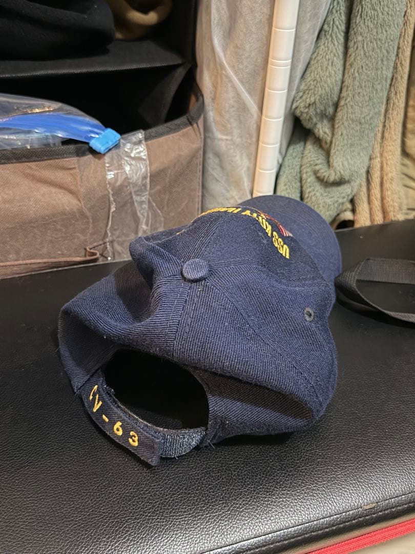 キティーホーク 実物キャップ 放出品 乗組員用