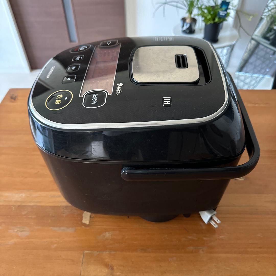 IRIS OHYAMA IH炊飯器 RC-IE10-B ブラック今一升炊き10合