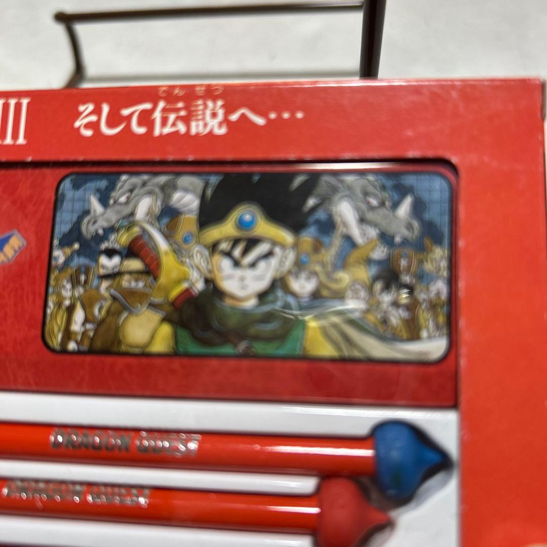ドラゴンクエストIII ／文房具セット 1981年製／未開封・新品