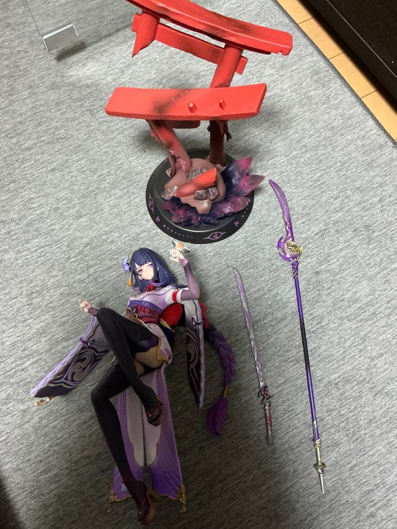 原神 雷電将軍 凝光 月を覆う天権Ver. 1/7 フィギュア おまけ有り