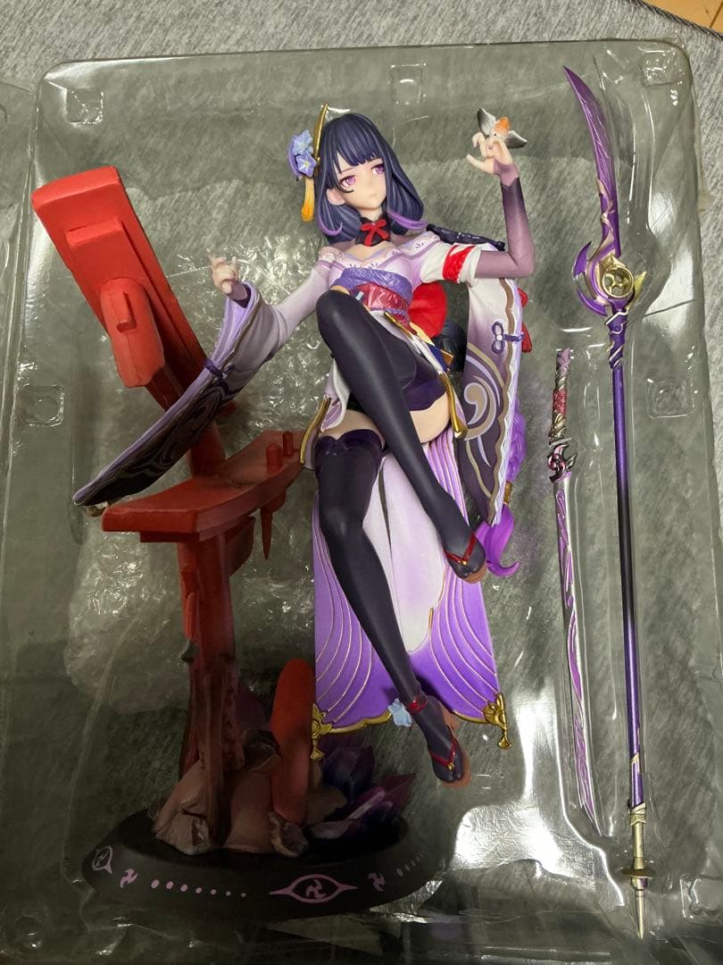 原神 雷電将軍 凝光 月を覆う天権Ver. 1/7 フィギュア おまけ有り