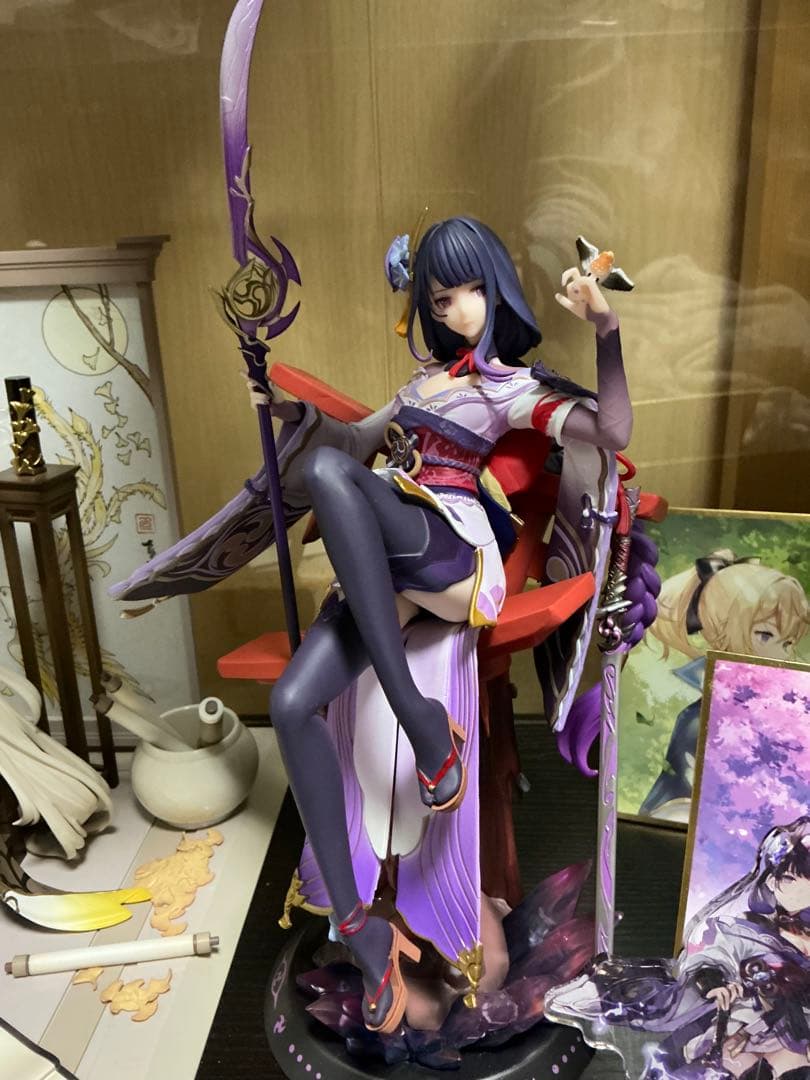 原神 雷電将軍 凝光 月を覆う天権Ver. 1/7 フィギュア おまけ有り