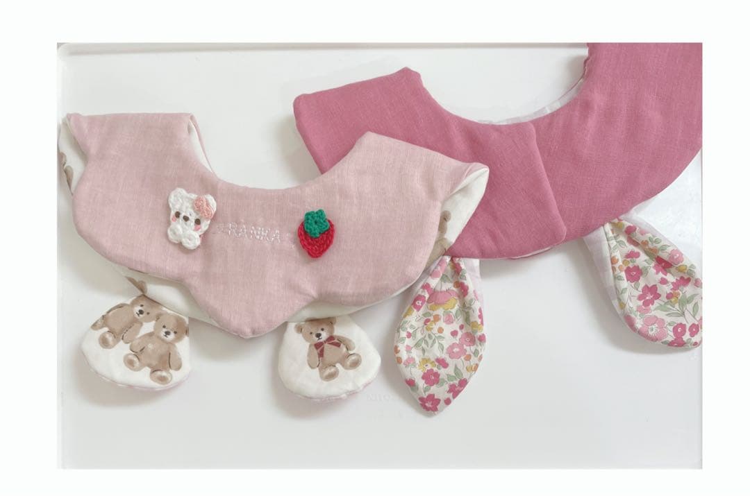 ハンドメイドスタイ　名入れスタイ　ゆかMaMa様