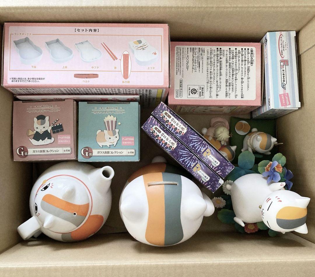 夏目友人帳 ランチBOX、ソフビ貯金箱、ティーポット、フィギュアなど☆まとめ売り