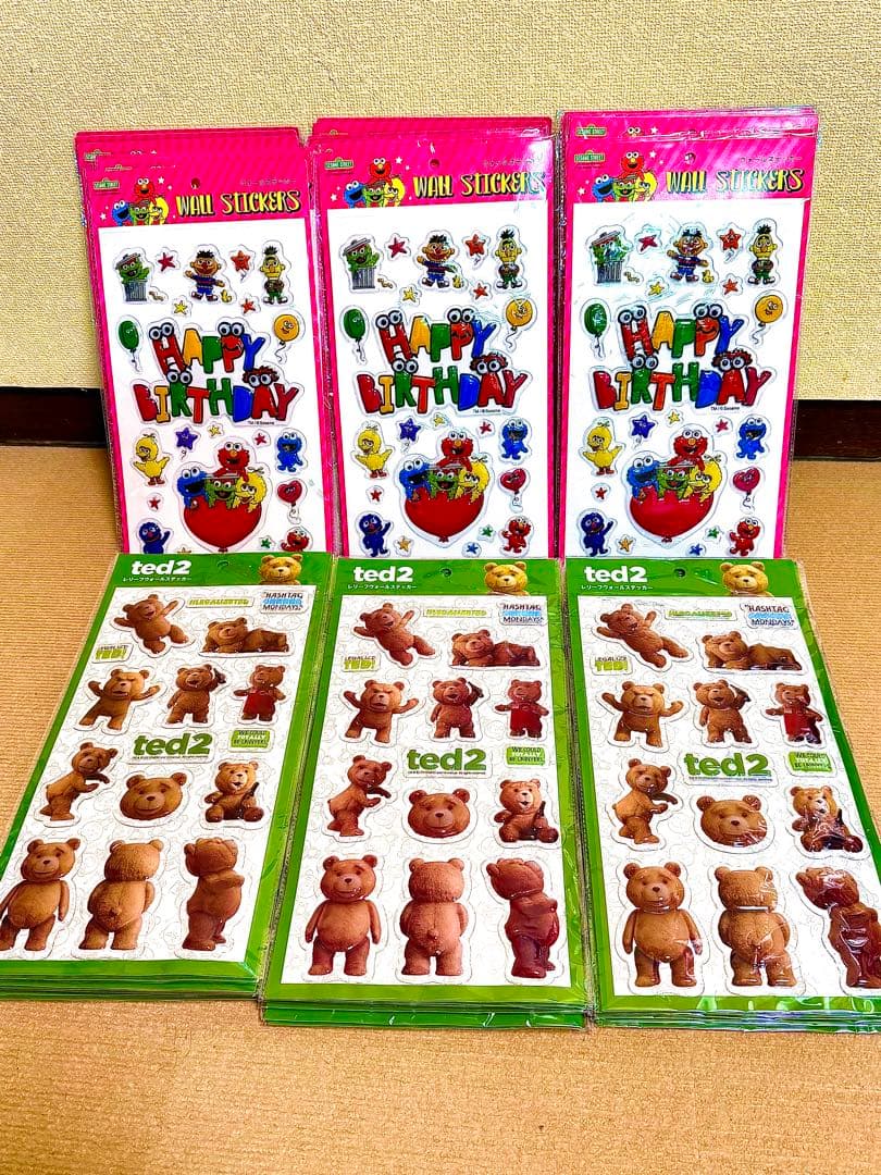 大幅値下げ✨ ぷくぷく ボンボンぷにぷに ドロップシール 96シート まとめ売り