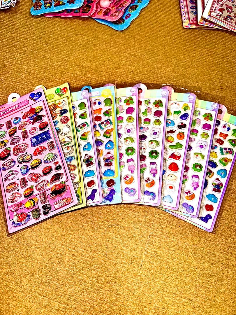 大幅値下げ✨ ぷくぷく ボンボンぷにぷに ドロップシール 96シート まとめ売り