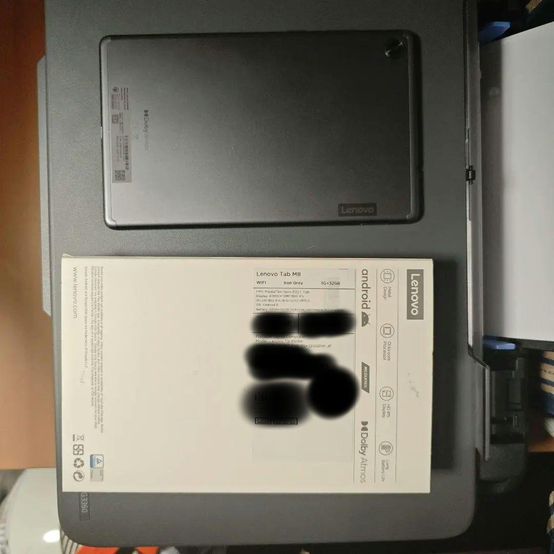 Androidタブレット本体 Lenovo Tab M8 3GB/32GB TB-8506F