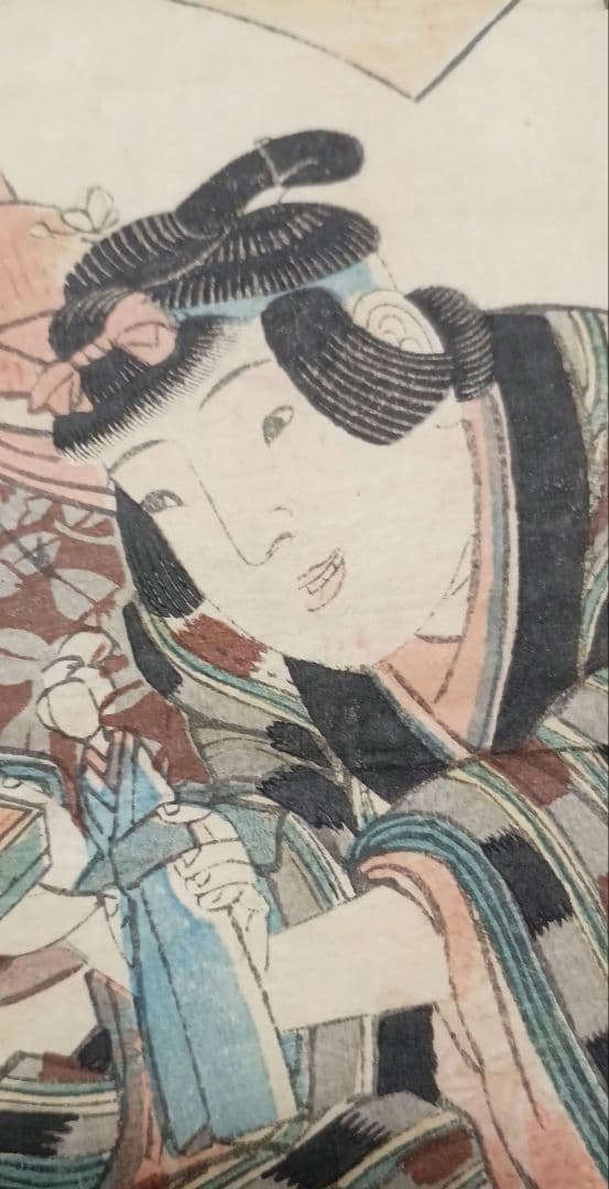 浮世絵版画、四季の詠おさな遊、渓斎英泉画、文政頃（1818～1829)出版