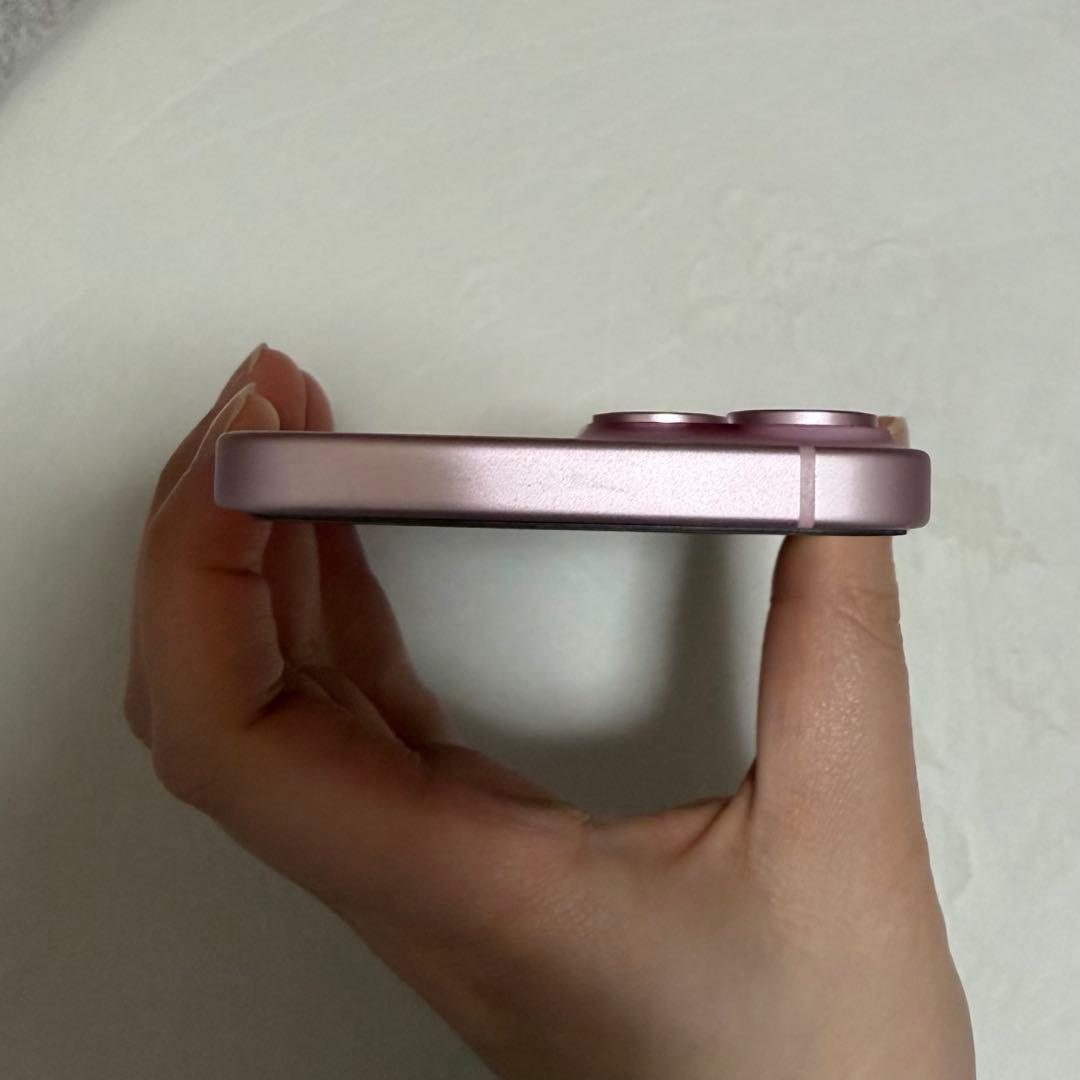 美品　iPhone15 PINK 256GB 残責なし