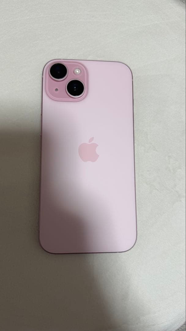 美品　iPhone15 PINK 256GB 残責なし