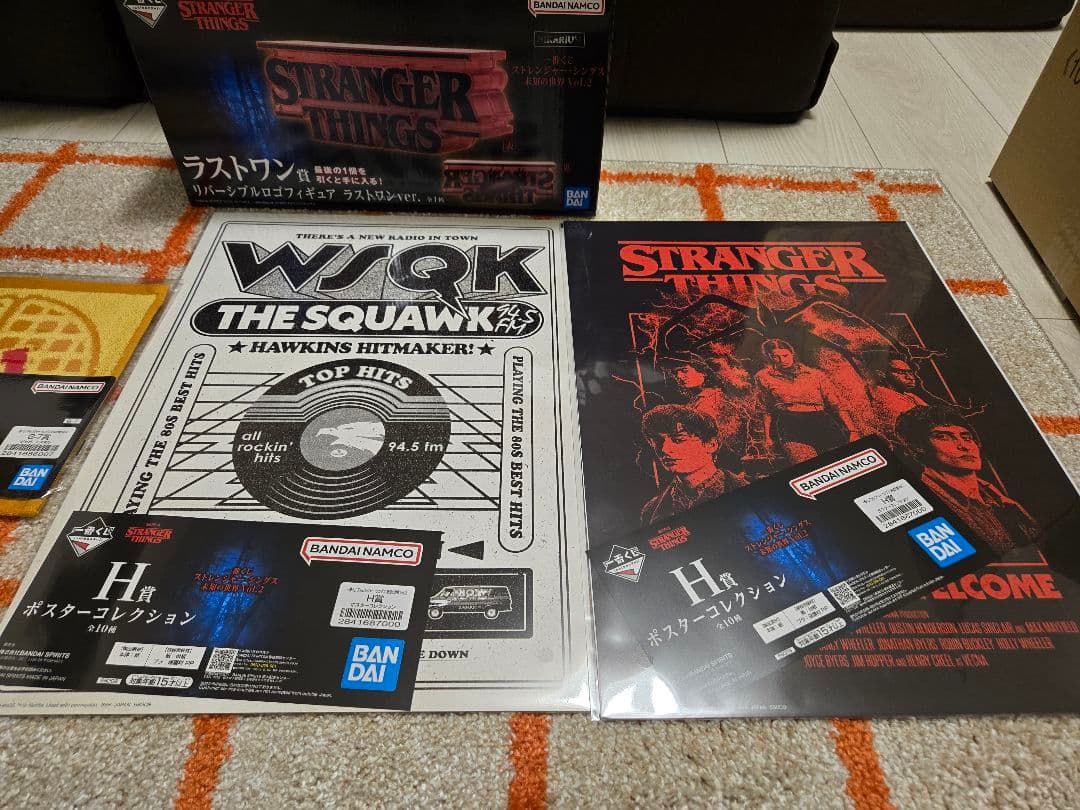 【一番くじ】 ラストワン賞 リバーシブルロゴフィギュア +おまけ3点付き