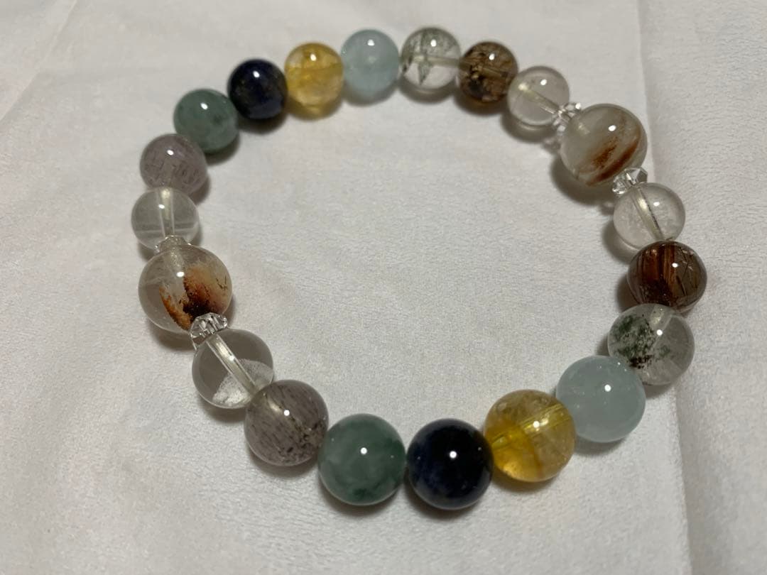 パワーストーン　ブレスレット　ファントム　スーパーセブン