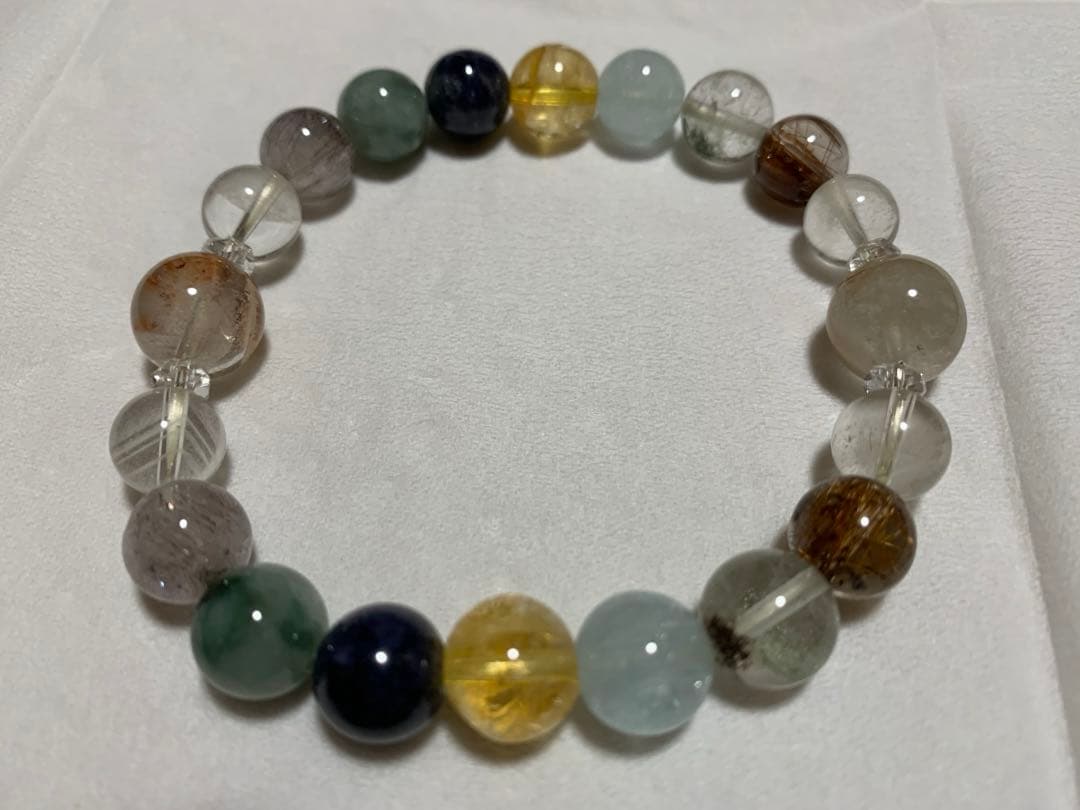 パワーストーン　ブレスレット　ファントム　スーパーセブン