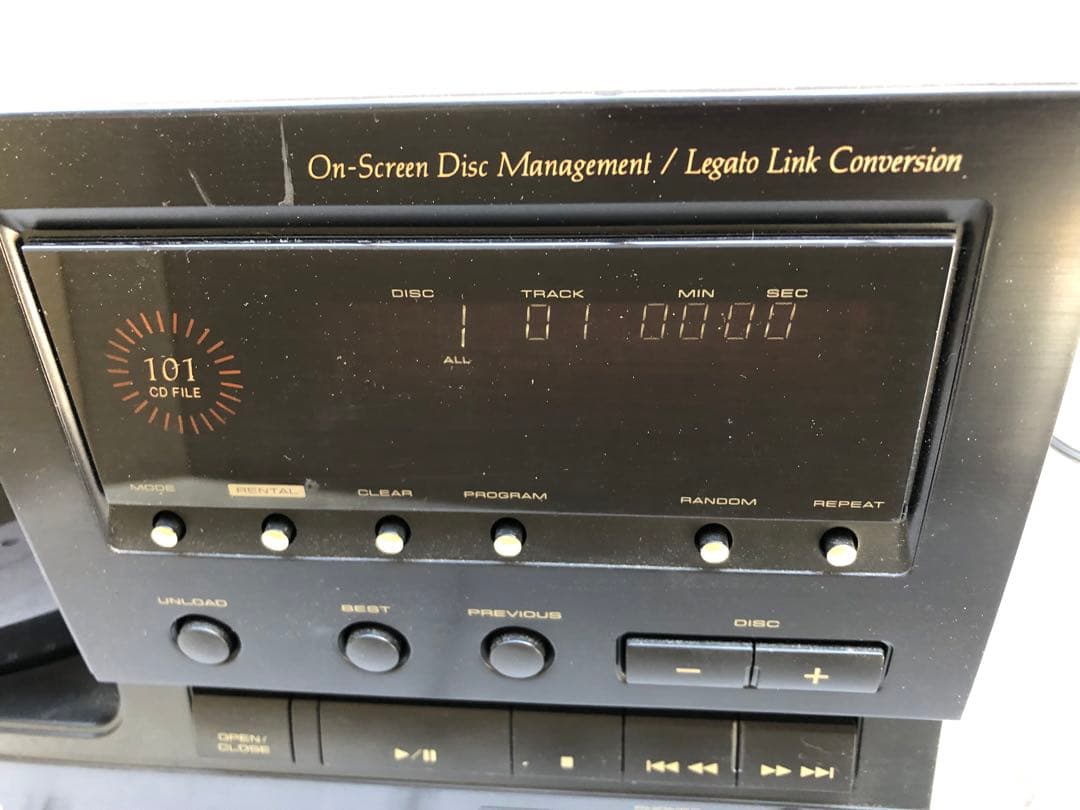 パイオニア PD-F1005 CDチェンジャー(L105)