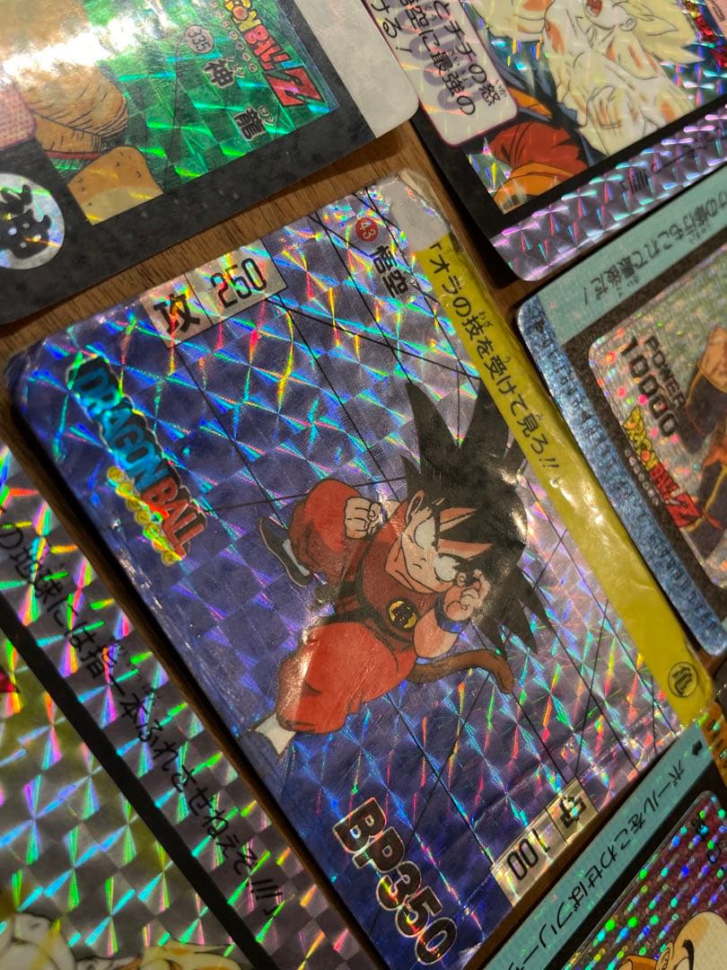 ドラゴンボールZ カードダス 1990 キラ 17枚セット