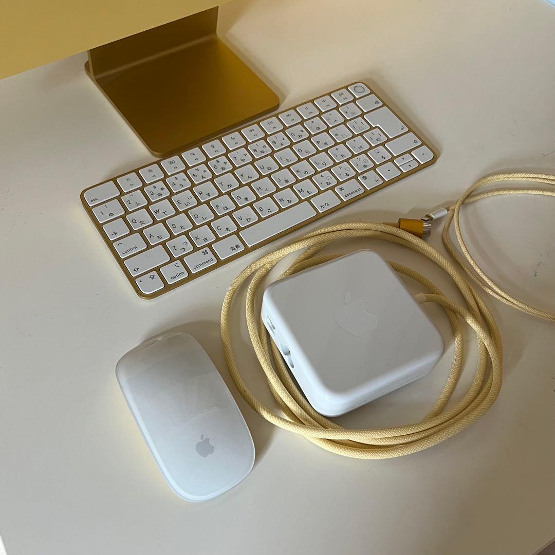 【最安値】Apple/iMac24インチイエローRetinaディスプレイモデル