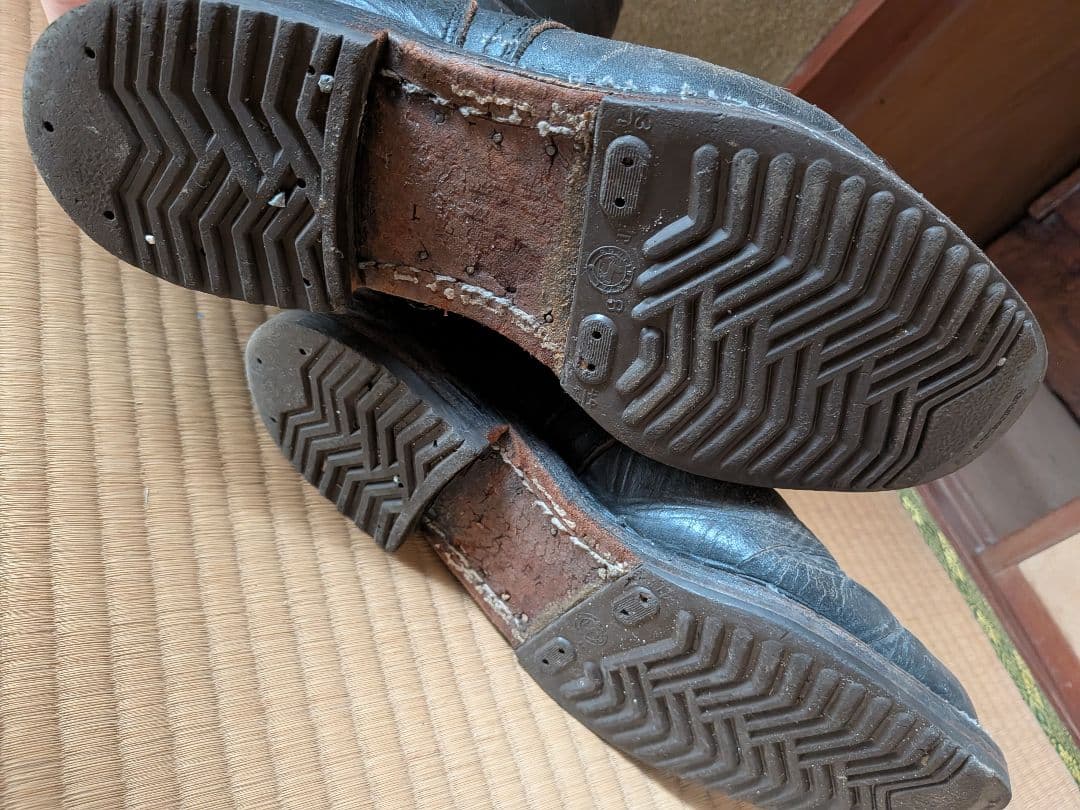 【実物】西ドイツ軍 ジャックブーツ レザー 28cm前後 ヴィンテージ