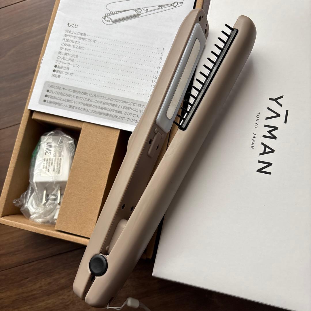 YAMAN 超音波トリートメントアイロンシャインプロ　家庭用美容器　HC-21