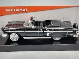 ミニカー Motormax 1/24 1958 Chevrolet Impala BLK