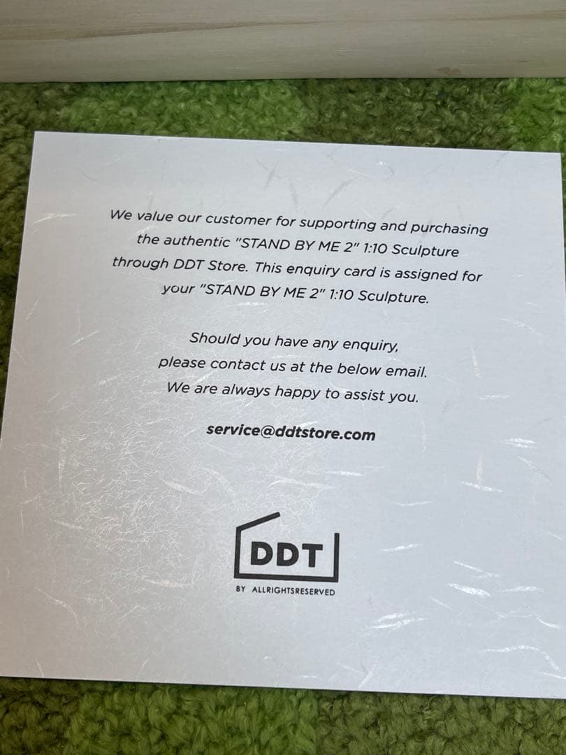 レア DDT Stand By Me 2 木彫りドラえもん 限定500体