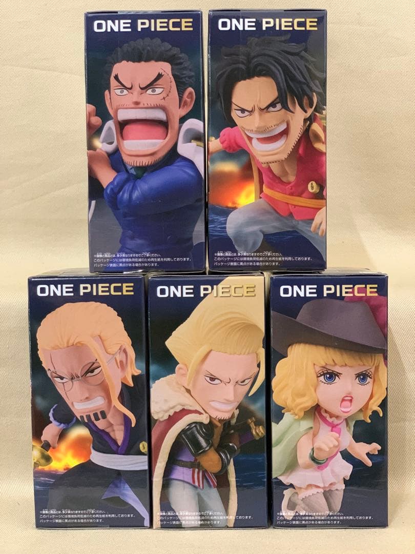 ワンピース ワーコレ ゴッドバレー事件1 全5種 コンプリートセット