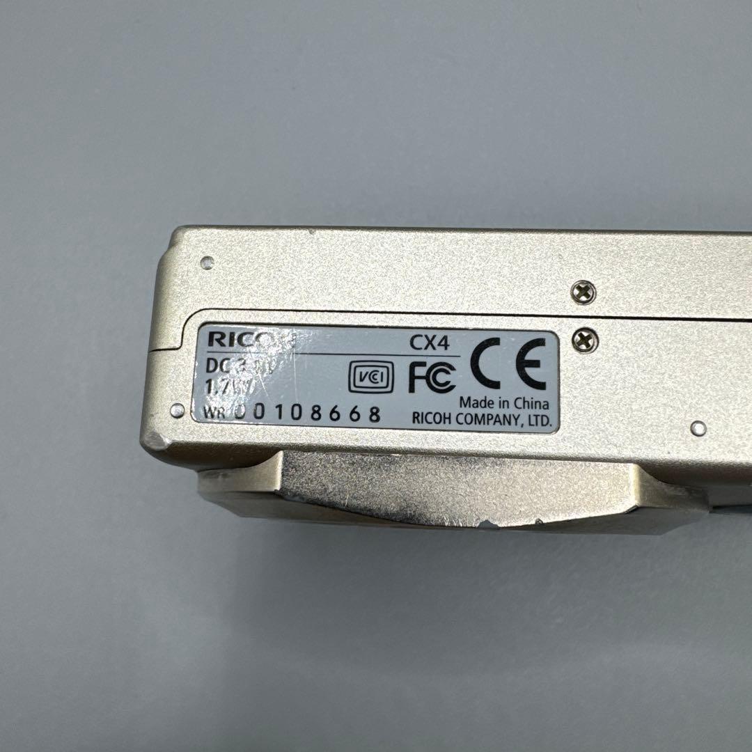 M1417 RICOH CX4 コンパクト デジタル カメラ デジカメ コンデジ