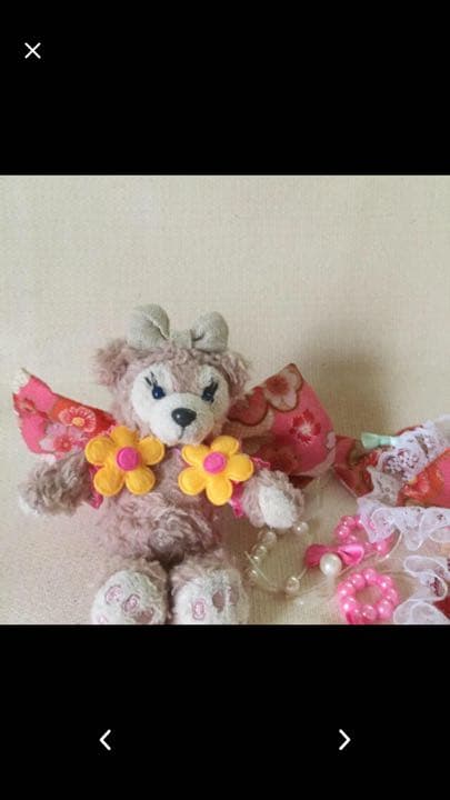 ハンドメイド ダッフィー コスチューム 和柄 和風