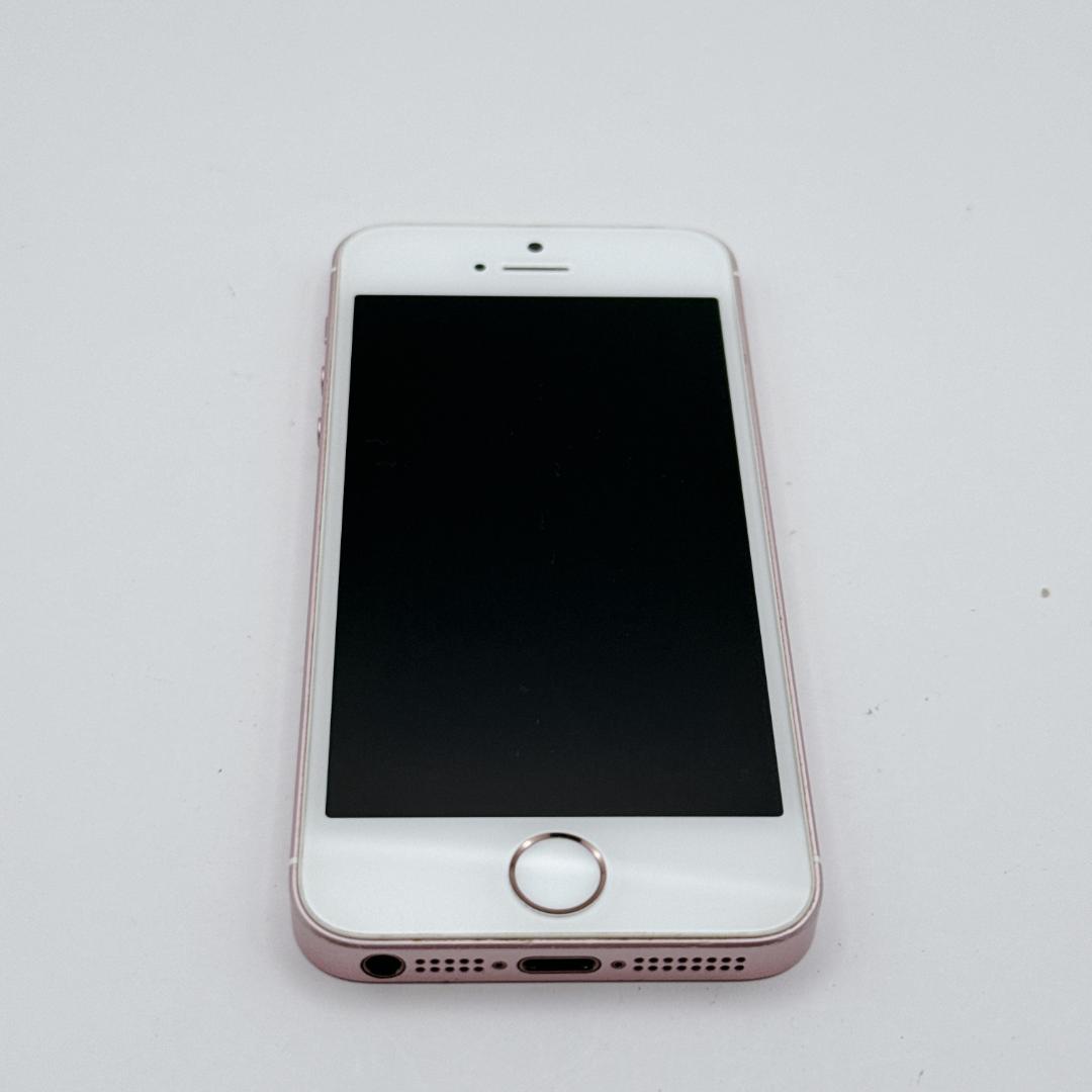 【美品】iPhone SE 32GB ローズゴールド MP852J/A