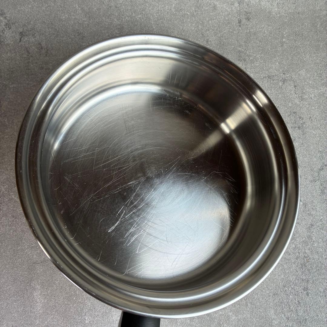 アムウェイ　中フライパン　片手鍋　ステンレス製