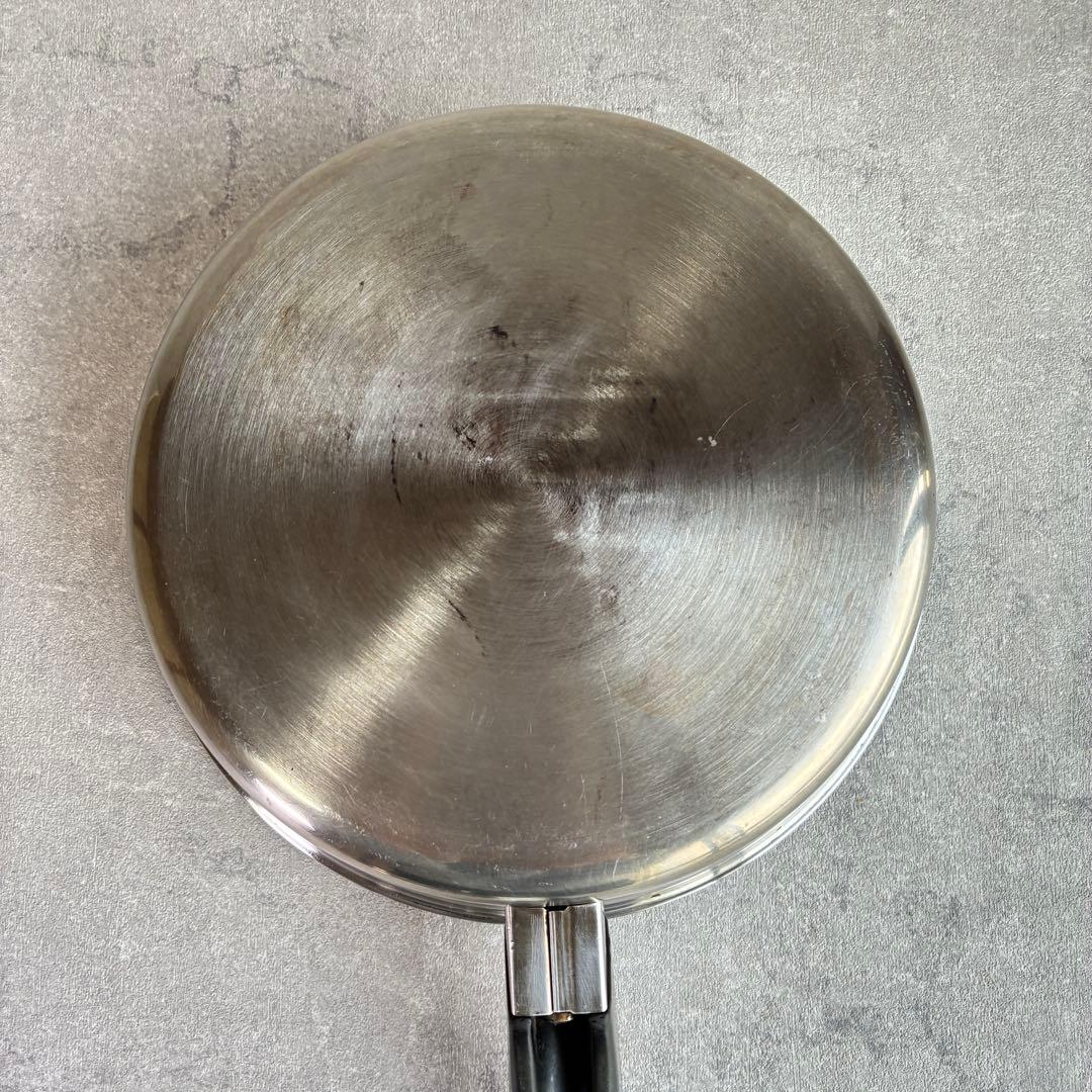 アムウェイ　中フライパン　片手鍋　ステンレス製