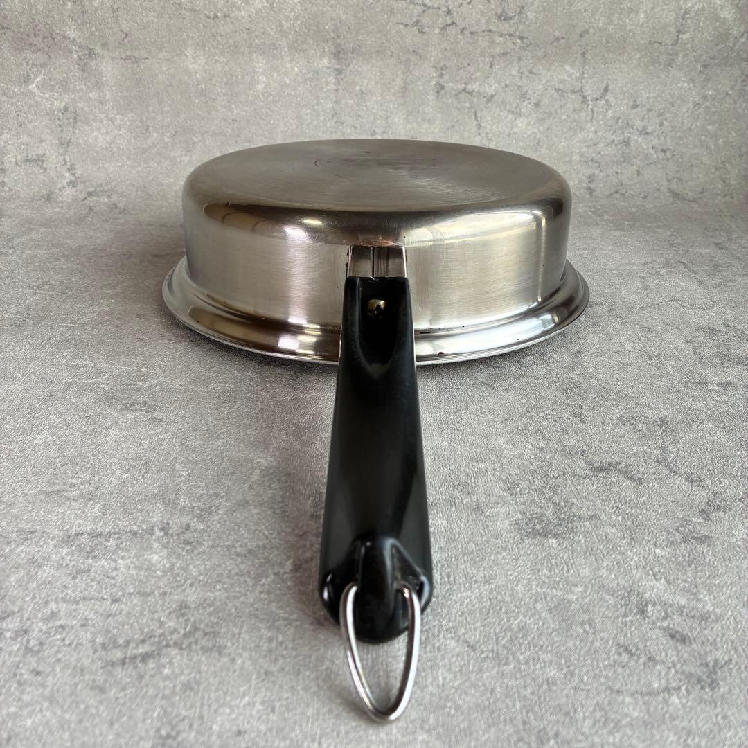 アムウェイ　中フライパン　片手鍋　ステンレス製