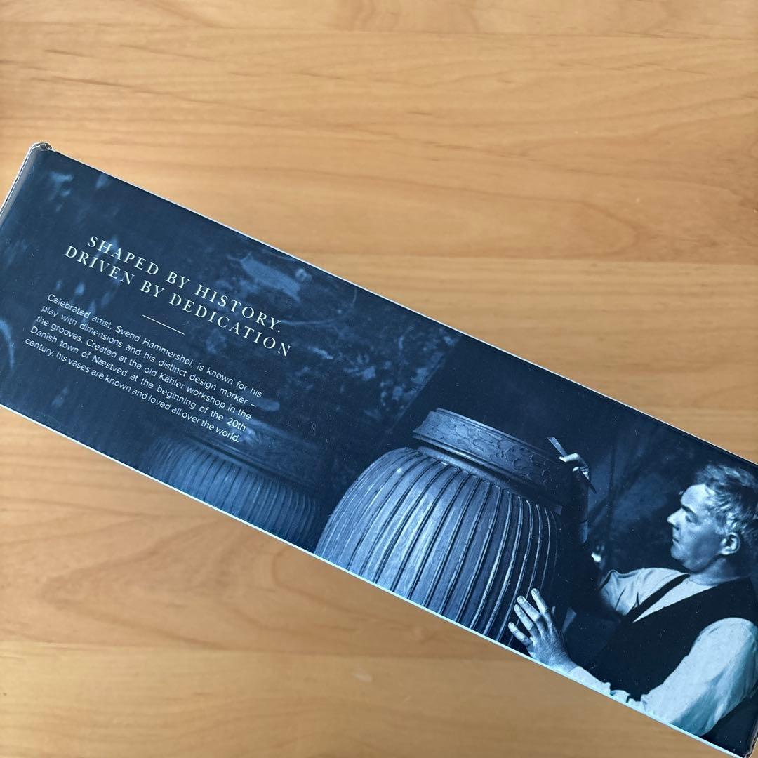 KAHLER HAMMERSHØI ホワイト花瓶 3個セット