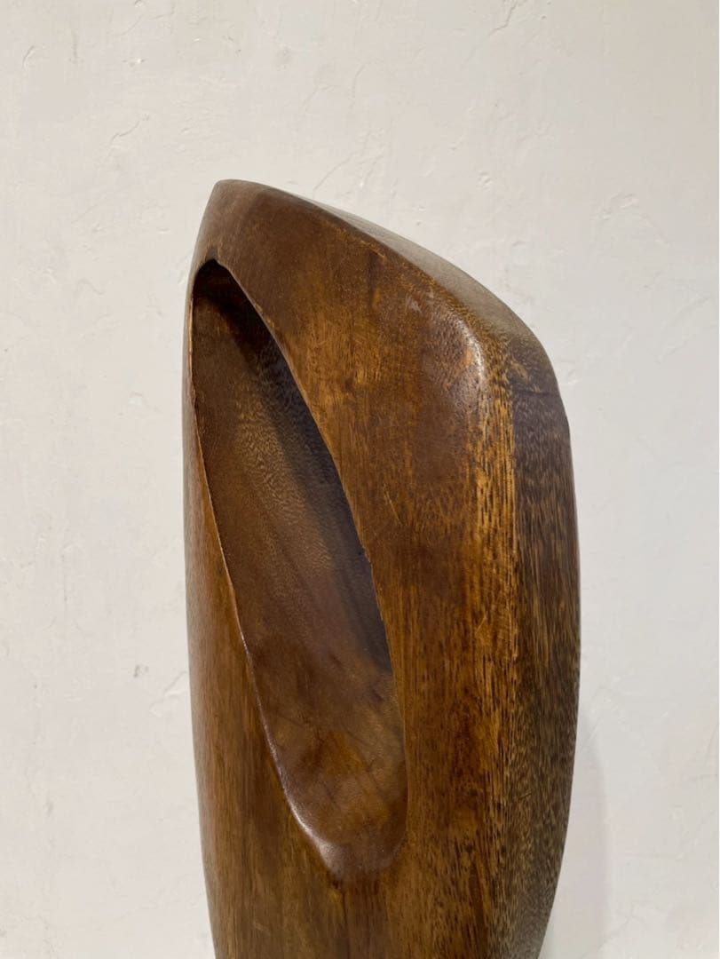 美品 BoConcept ボーコンセプト スカルプチャー オブジェ 置物 木製