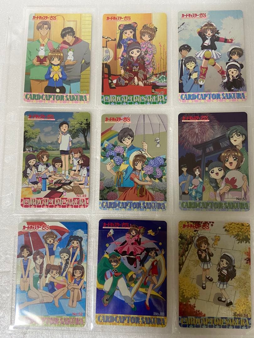 カードキャプターさくら アマダ トレカ パート2 キラ9種ノーマル36種セット