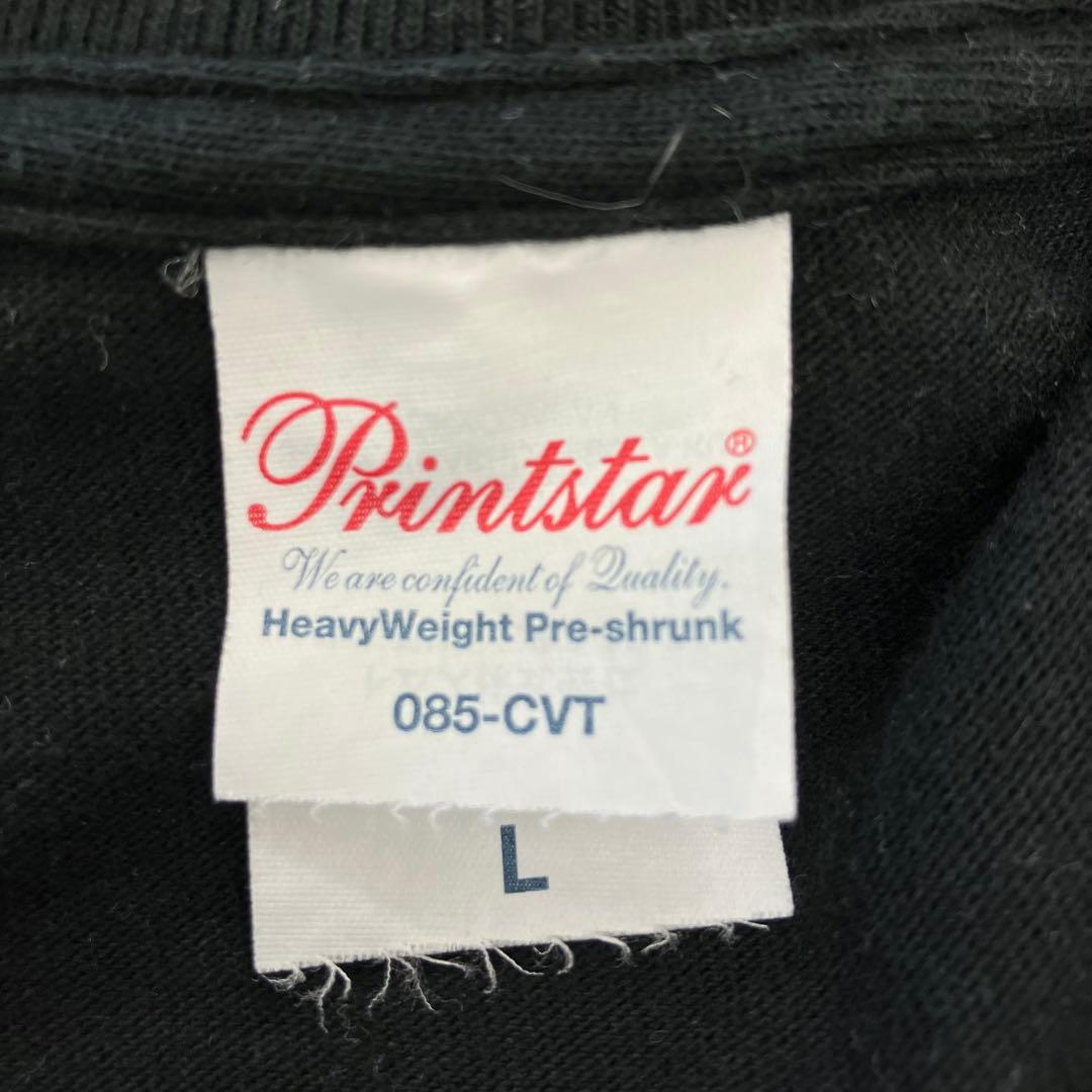 printstar 10-FEET テンフィート バンT ライブT L 黒