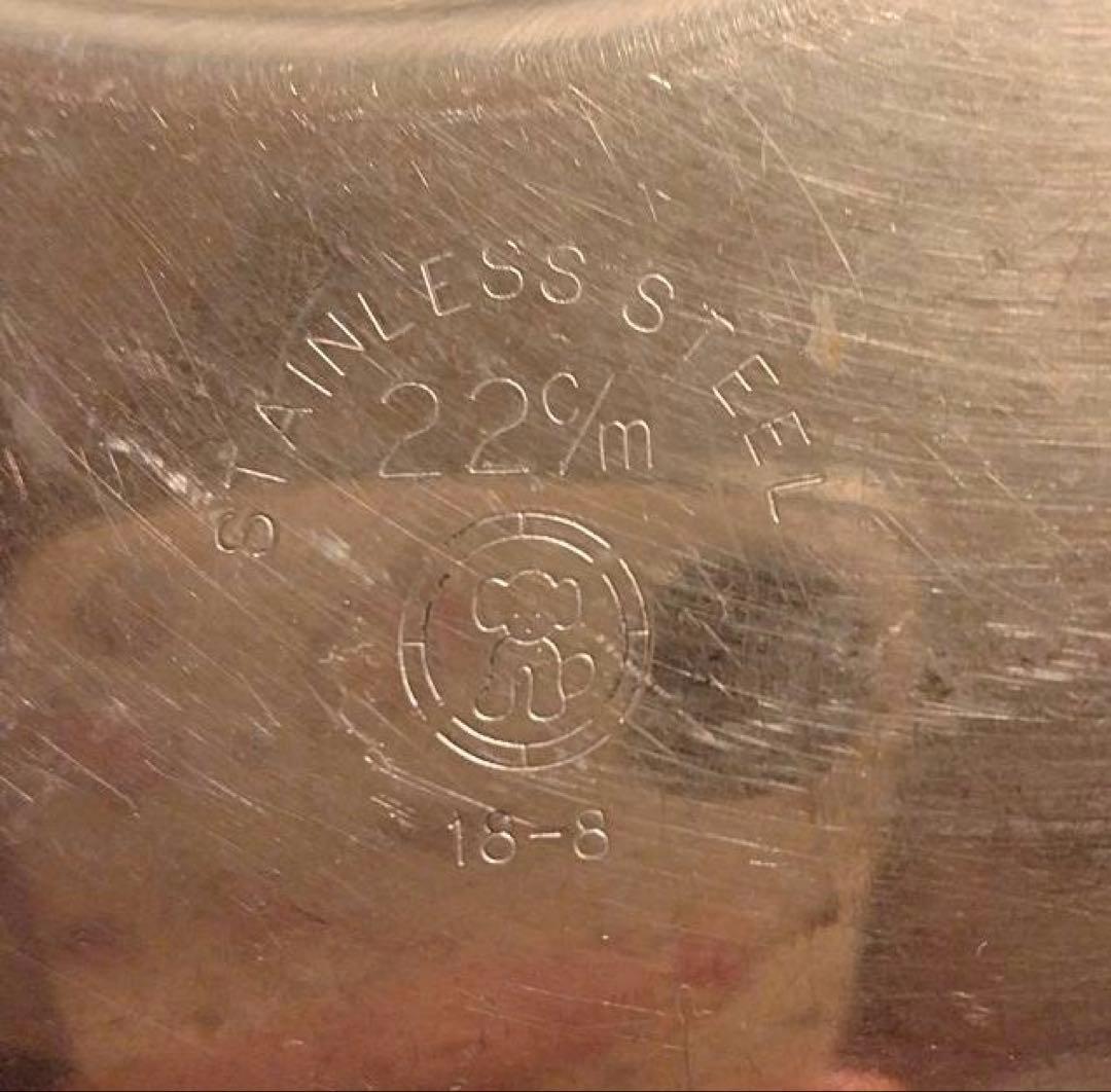 stainless steel キッチンポット ステンレス製 2個セット