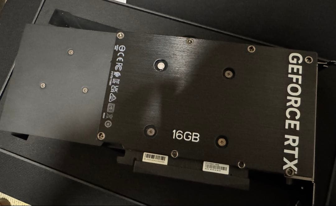 グラフィックボード・グラボ・ビデオカード PNY GeForce RTX 4060 Ti 16GB