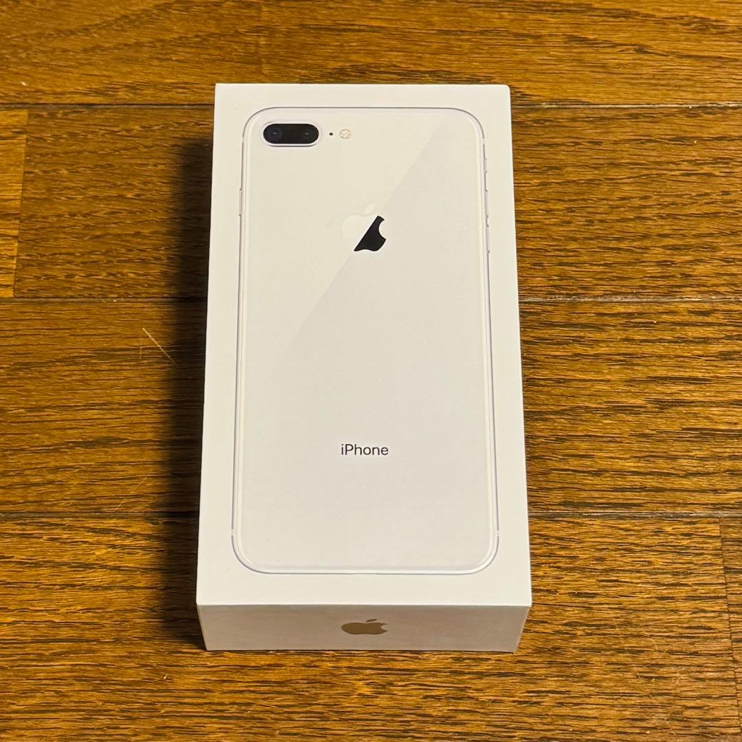iPhone 8 Plus 256G シルバー 充電器 純正イアホン おまけ付