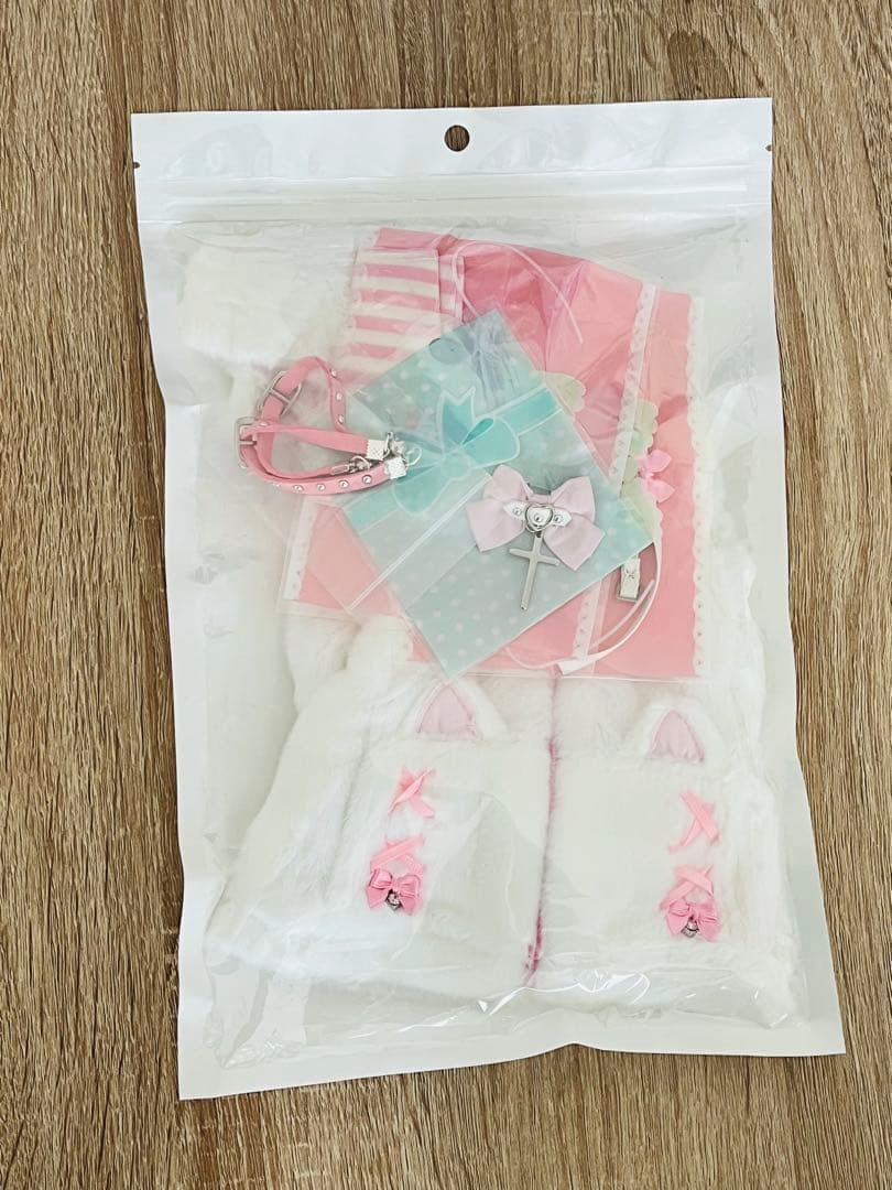 ディーラー様製 mdd msd ふわふわねこパーカー ピンク