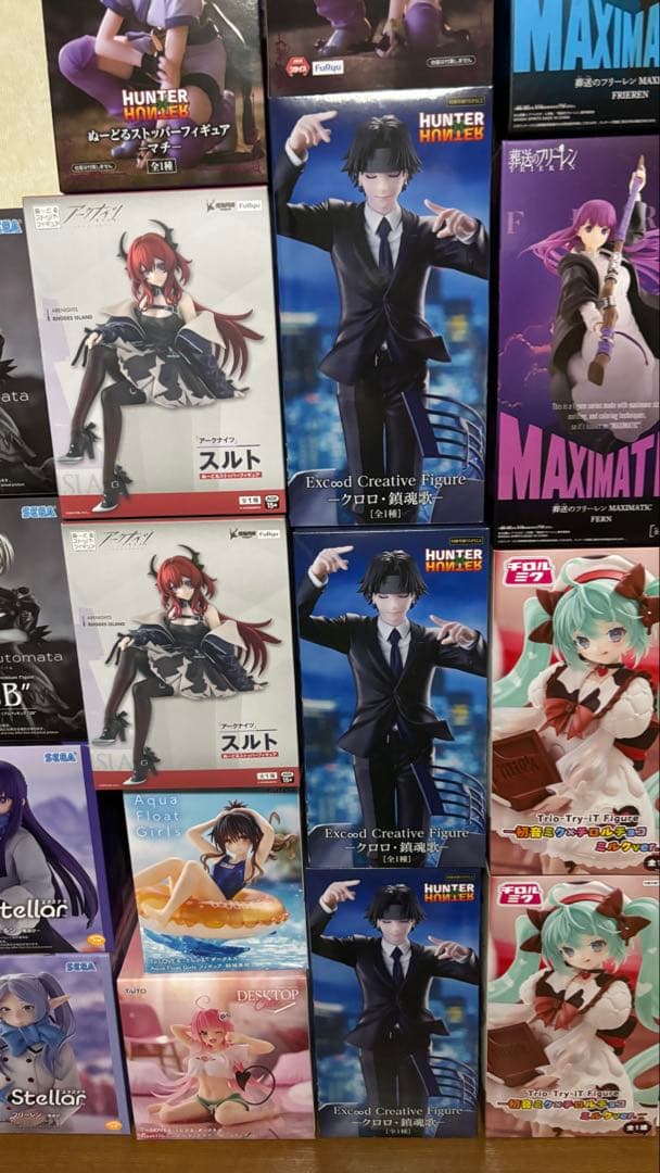 専用(独占)出品 21個セット プライズフィギュア 新景品など まとめ売り