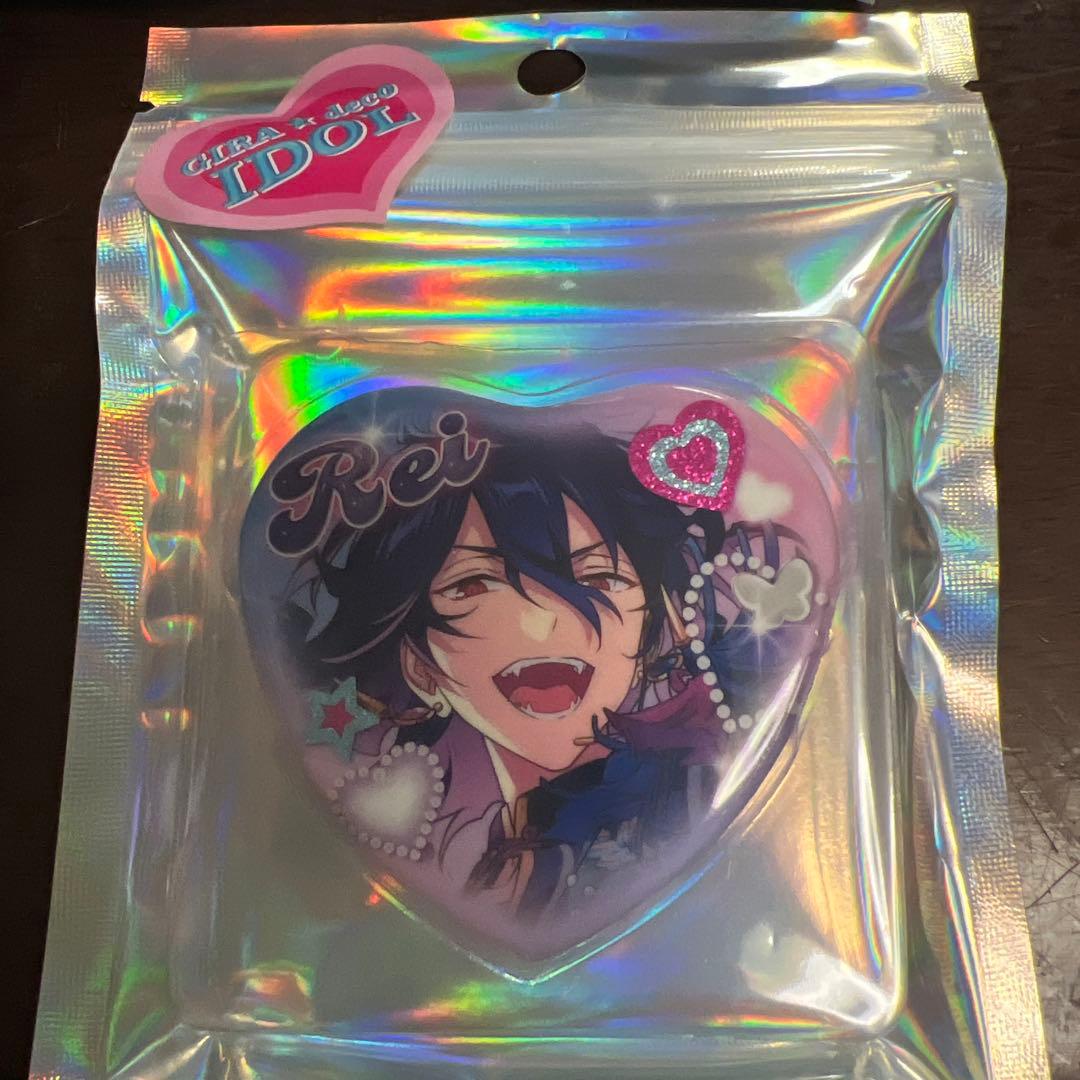 あんさんぶるスターズ 朔間零　GIRAデコハート缶バッジ ガラケーアクスタ