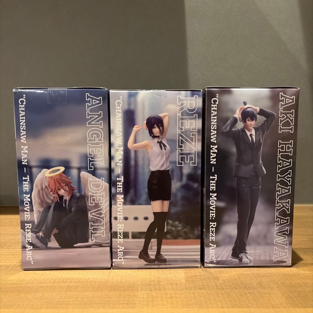 チェンソーマン レゼ篇　ハイプレミアムフィギュア 3体セット