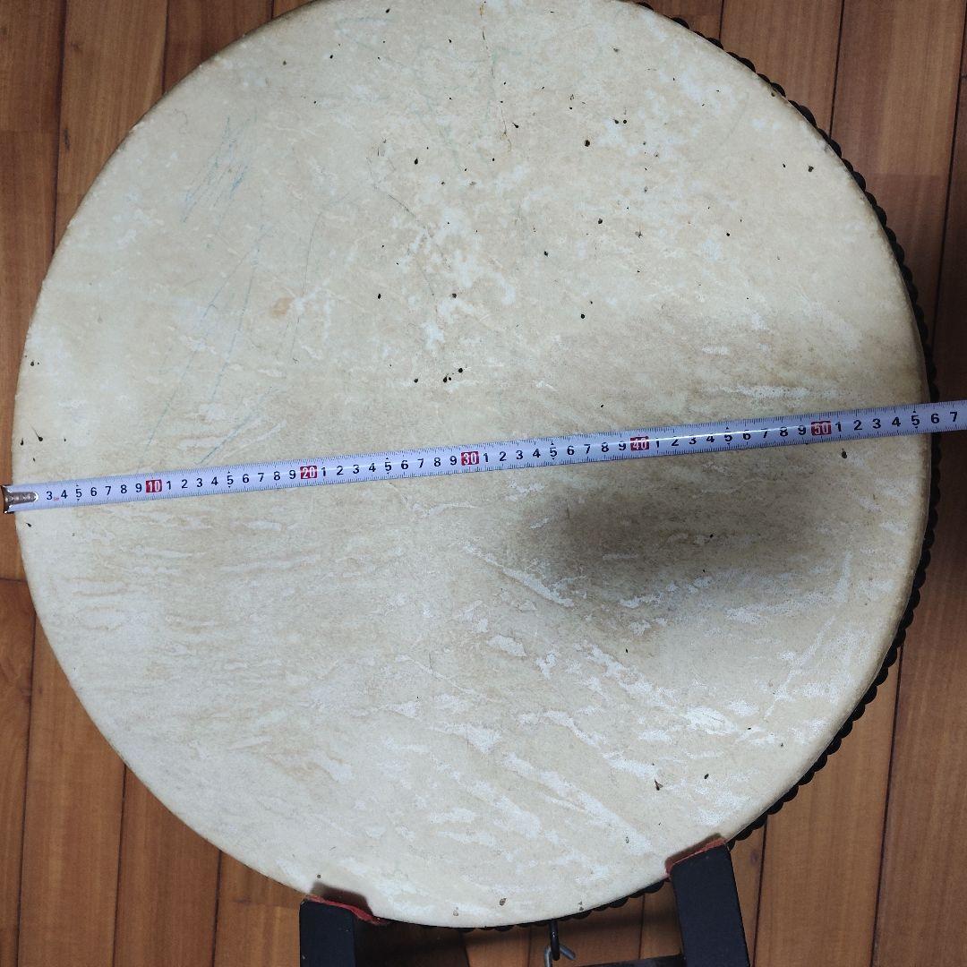 平太鼓 座敷用平太鼓 和太鼓 和楽器 木製スタンド付き 直径約55㎝