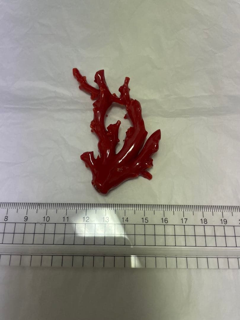 赤珊瑚枝ペンダントトップ,原木の置物