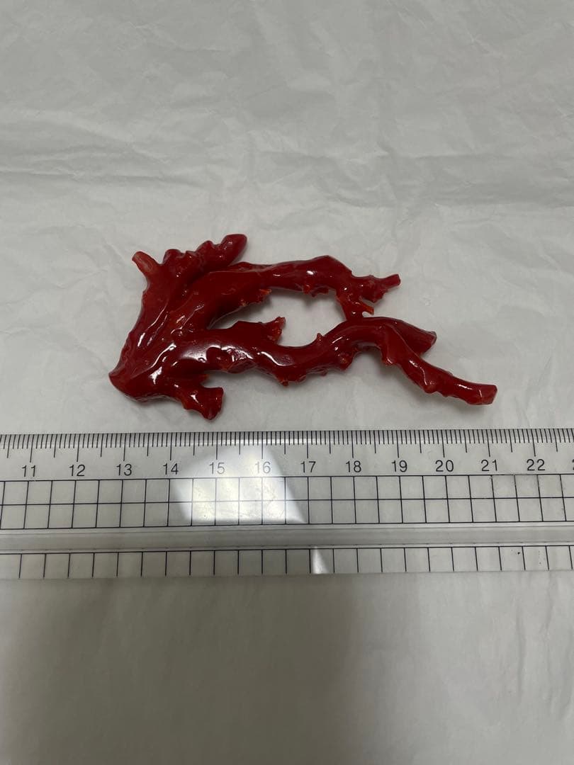 赤珊瑚枝ペンダントトップ,原木の置物