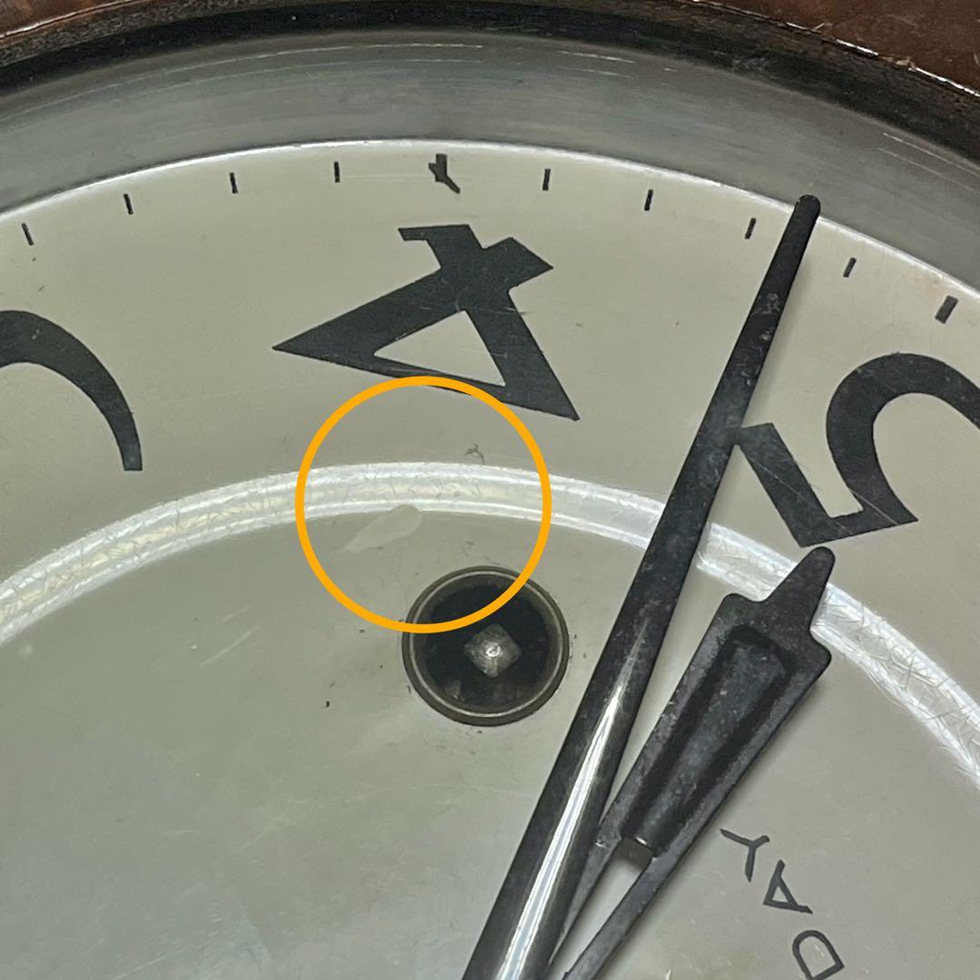 【 ジャンク品 】 柱時計 昭和レトロ