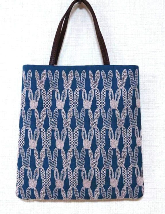 ミナペルホネン　パッチワーク☓ポンピア　ミニトートバッグ