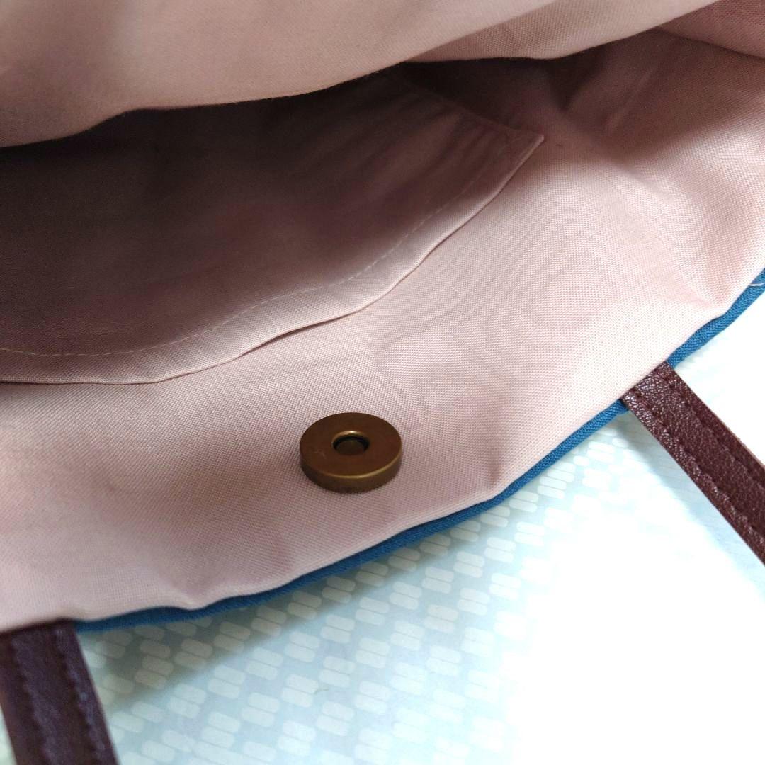 ミナペルホネン　パッチワーク☓ポンピア　ミニトートバッグ