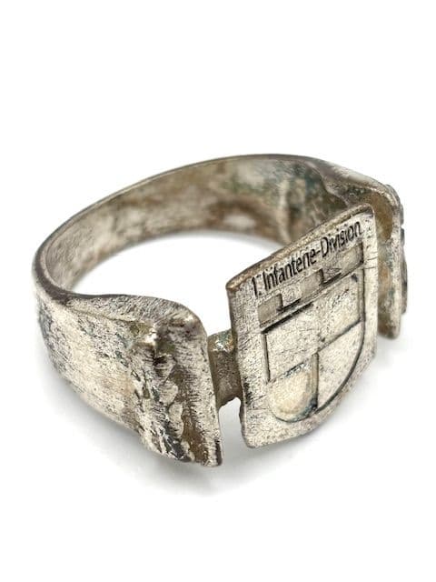 1935’s★ ドイツ国防軍陸軍 ★第1歩兵師団★ エンブレムリング★ミリタリー